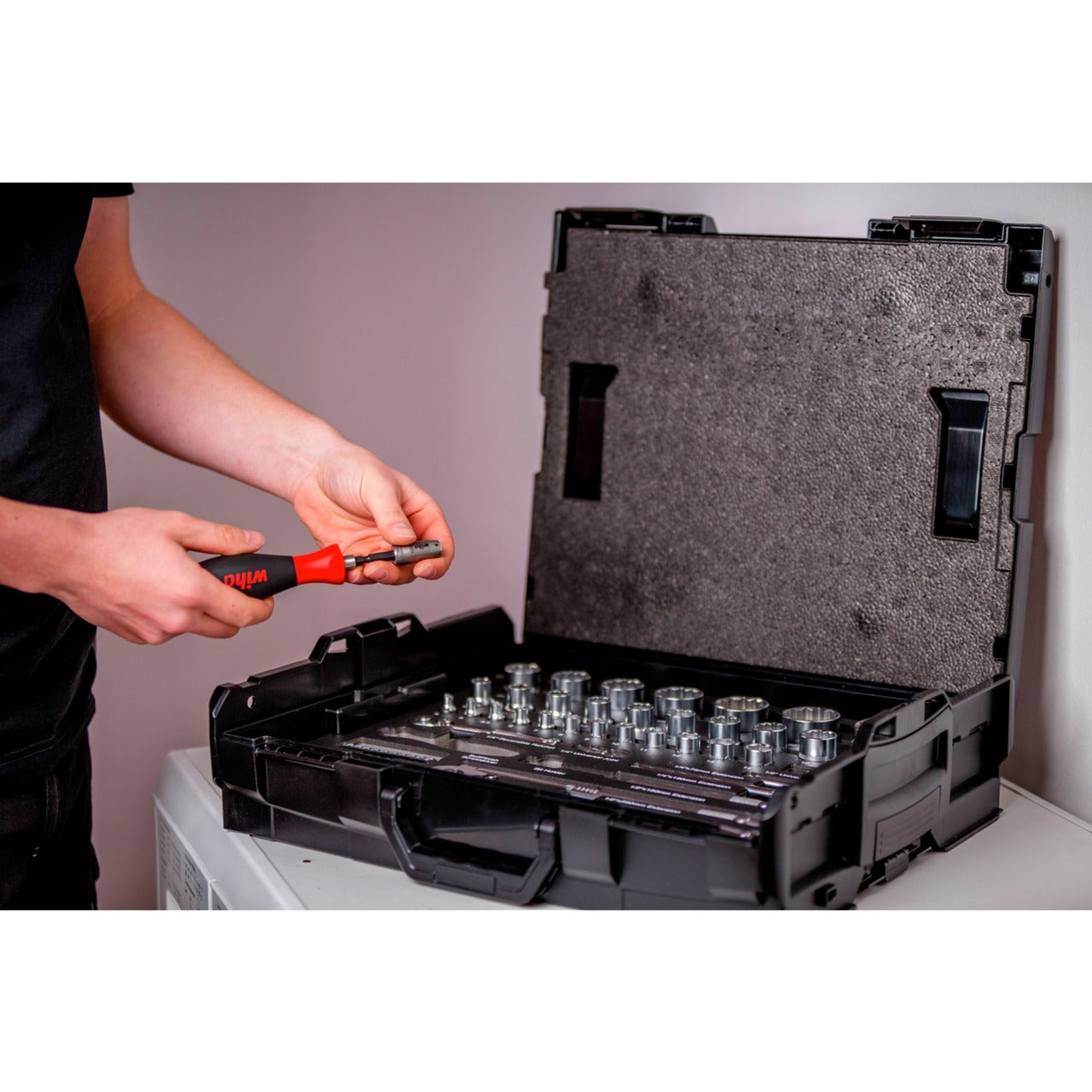 Wiha Wiha Dopsleutelen bitset 1 4 en 1 2