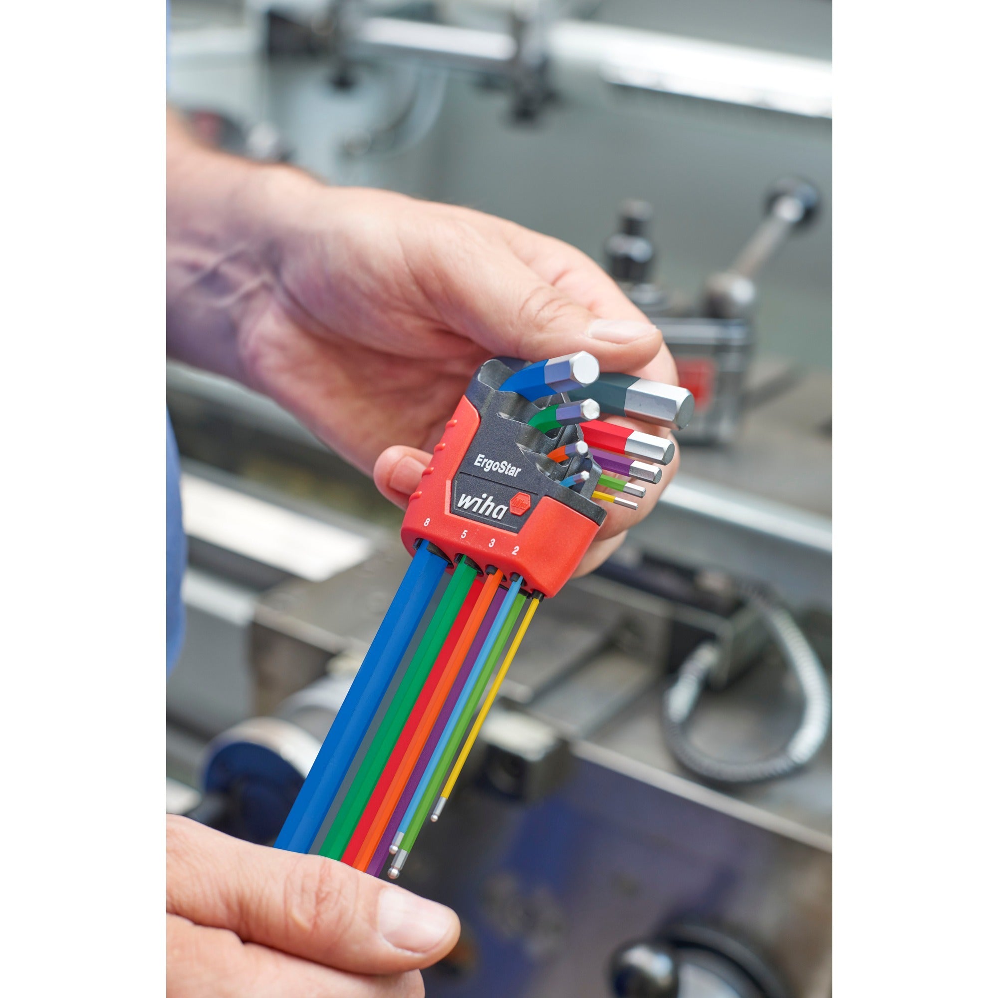 Wiha Wiha Inbussleutelset in ErgoStar houder