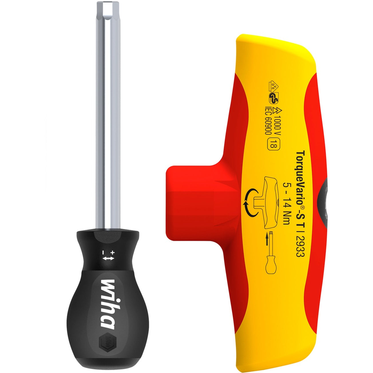 Wiha Wiha Momentschroevendraaier met dwarsgreep TorqueVario-