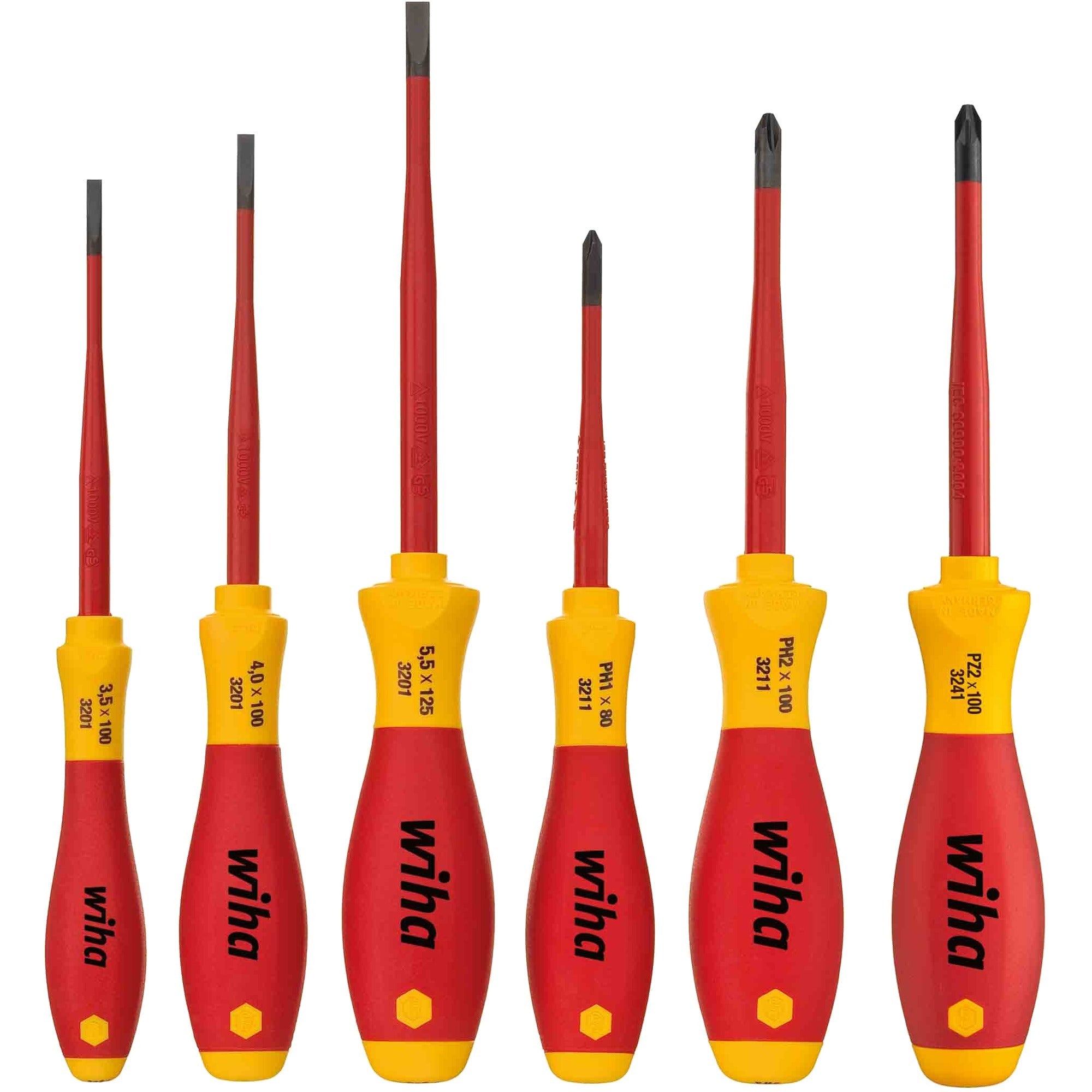 Wiha Wiha Schroevendraaierset SoftFinish elektrisch slimFix