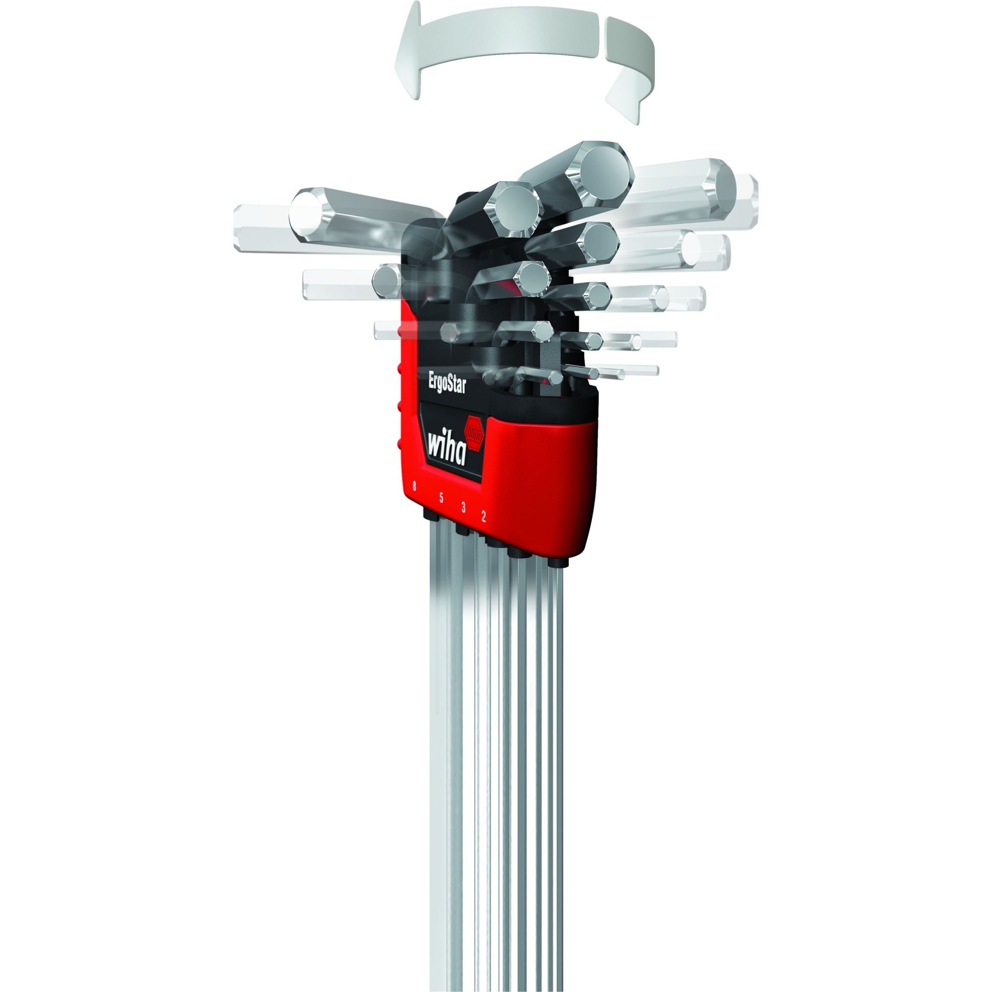 Wiha Wiha Stiftsleutelset in ErgoStar houder, 10-delig