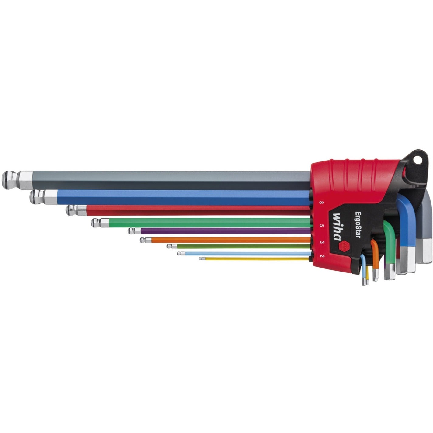 Wiha Wiha Stiftsleutelset in ErgoStar houder, 10-delig