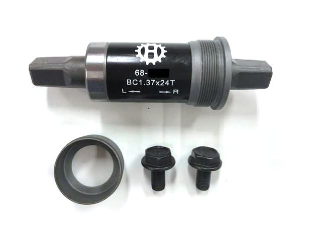 Boitier de pédalier HZB 1.37 x24 BSA longueur axe 107mm