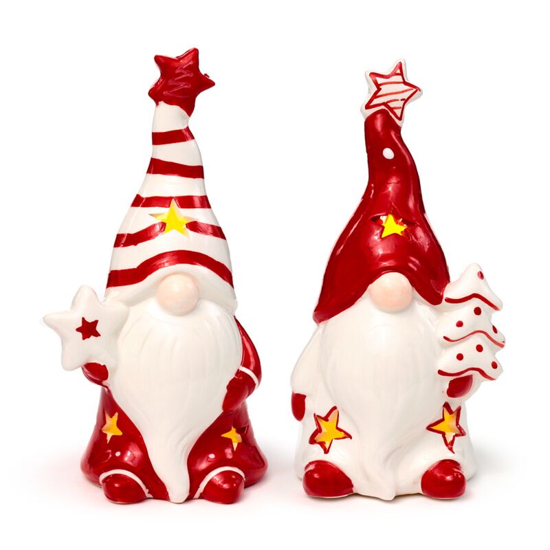 Kerstmis geleide decoratie gnoom