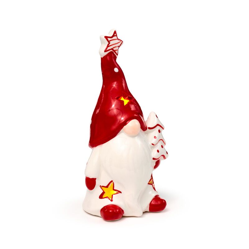 Kerstmis geleide decoratie gnoom
