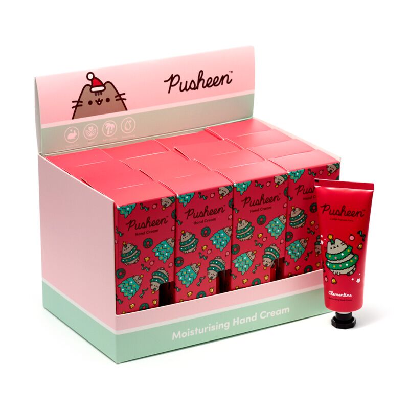Union kerstmis pusheen de kat clementine hydraterende handcreme 75ml