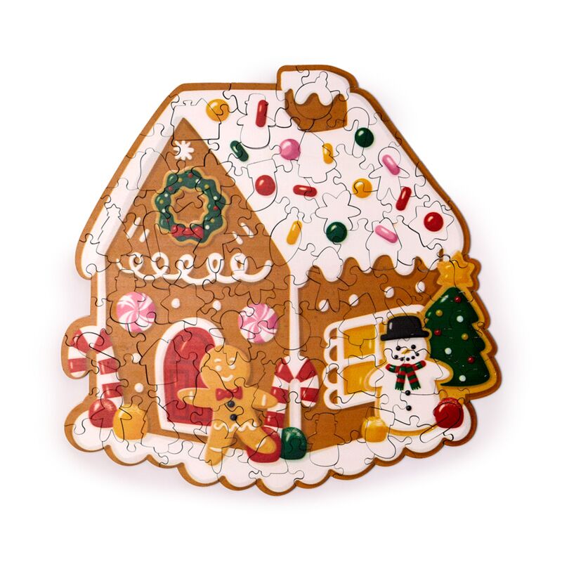 Kerstmis gemberbrood bakkerstraat 130ste legpuzzel