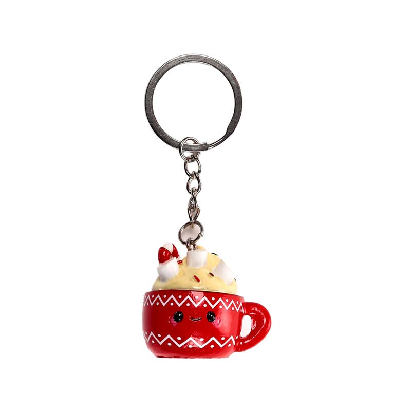 Foodiemals aspen de warme chocomel sleutelhanger