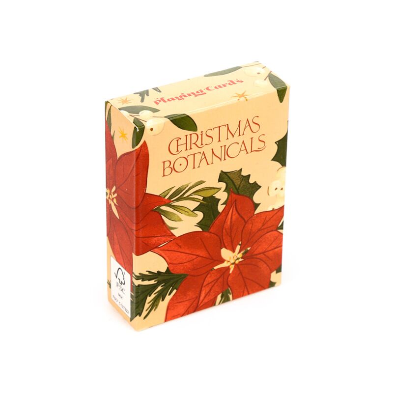 Christmals botanicals speelkaarten kaartspel