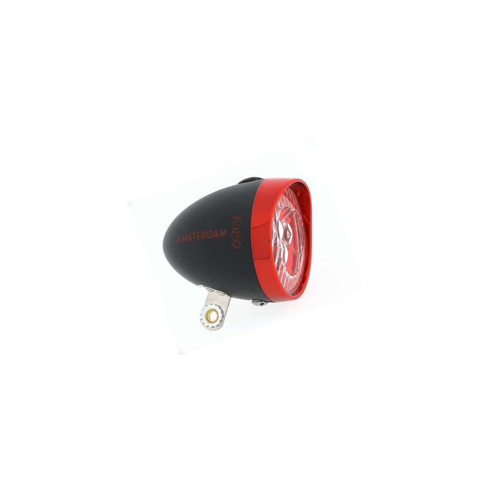 Amsterdam bi0903a koplamp led ikzi zwart rood