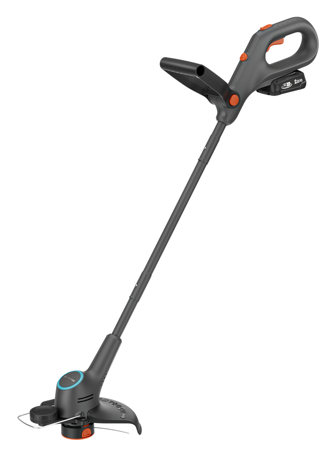 Gardena grastrimmer easytrim 25 18v (grijs turquoise, 18v p4a accu en oplader inbegrepen)