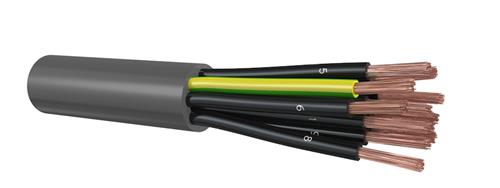 Dynamic stuurstroomkabel 2x1,0qmm ysly-jz