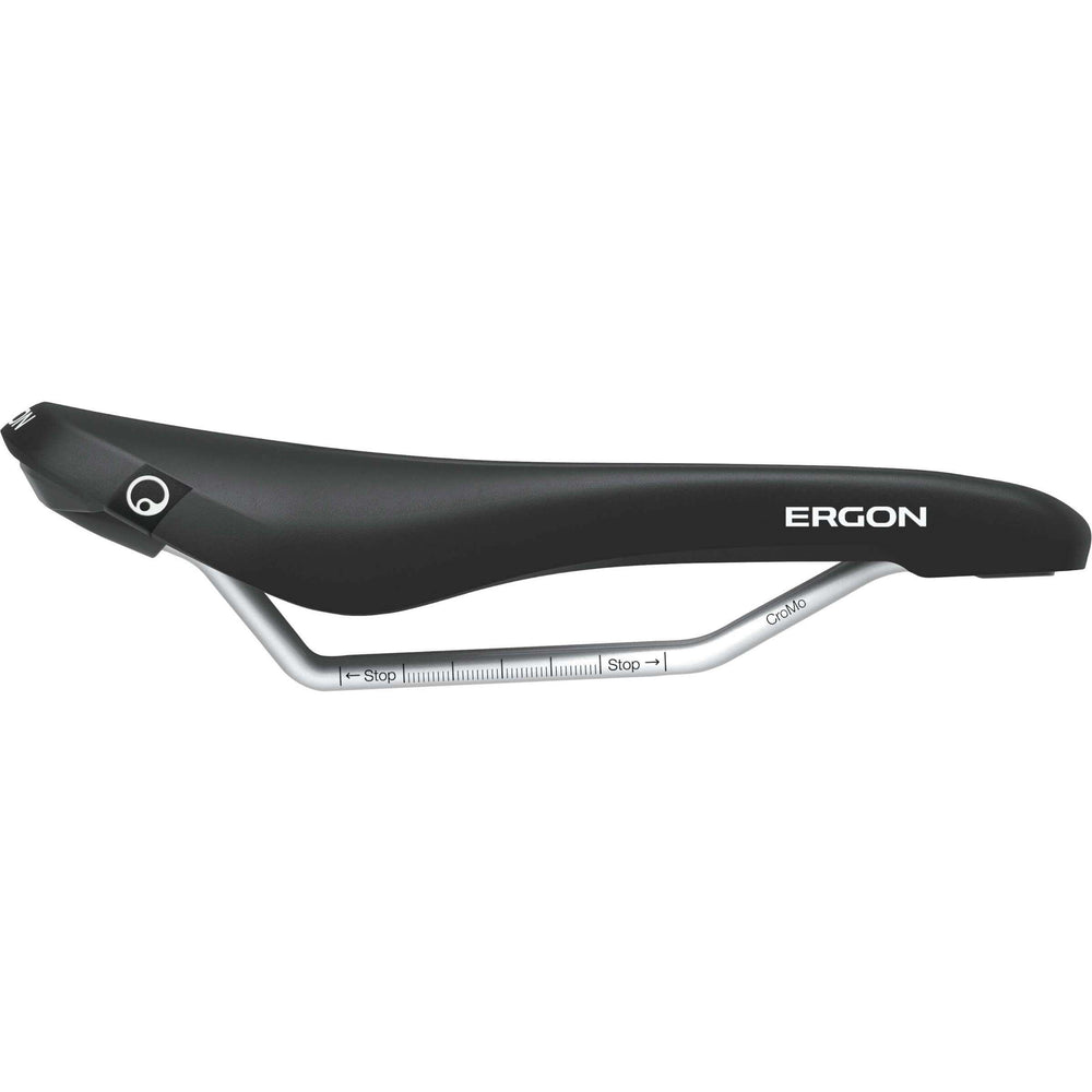 Ergon zadel SM dames zwart SM zwart