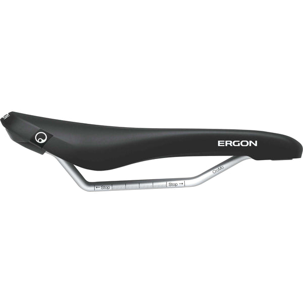 Ergon zadel SM dames zwart S M zwart