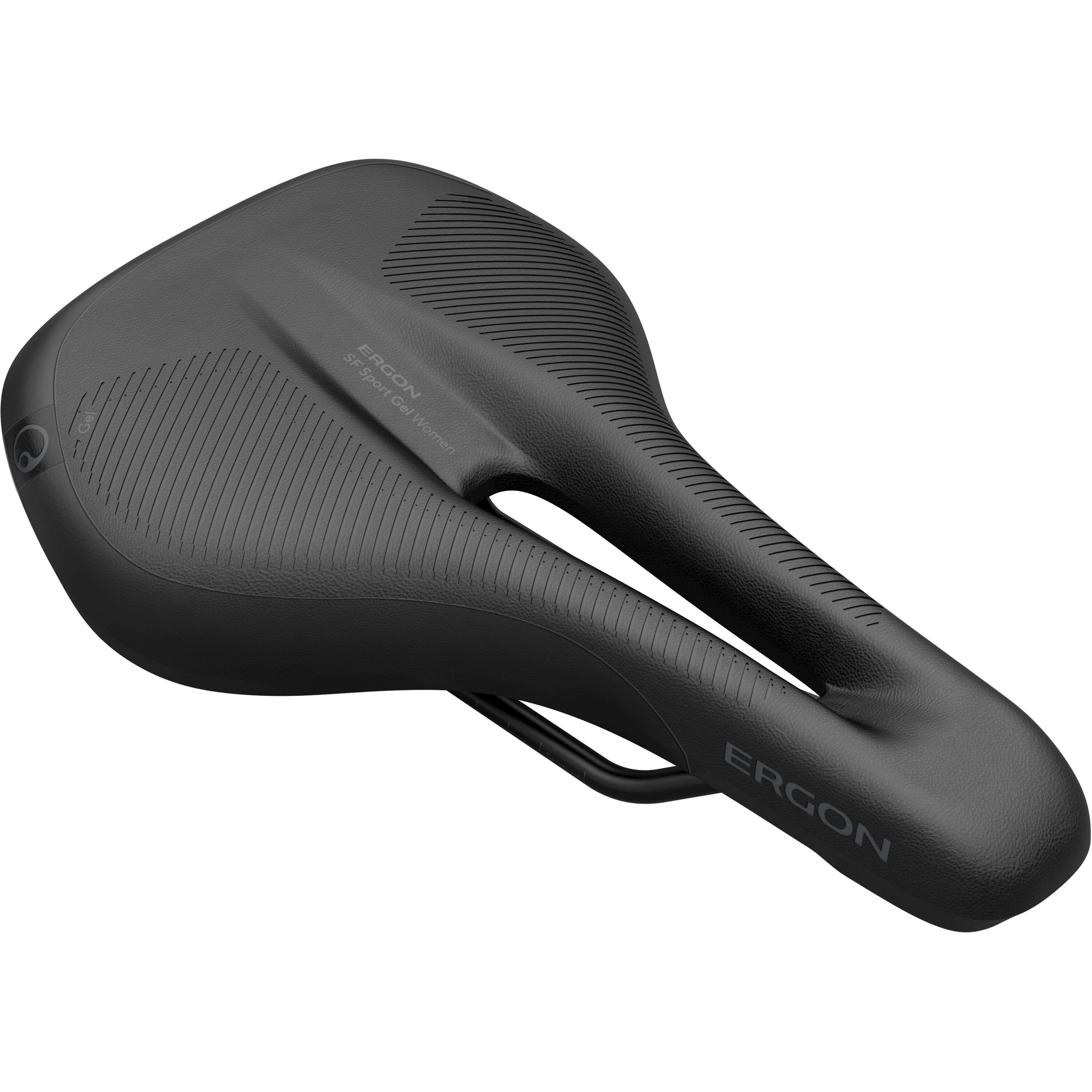 Ergon zadel SF Sport gel dames SM zwart