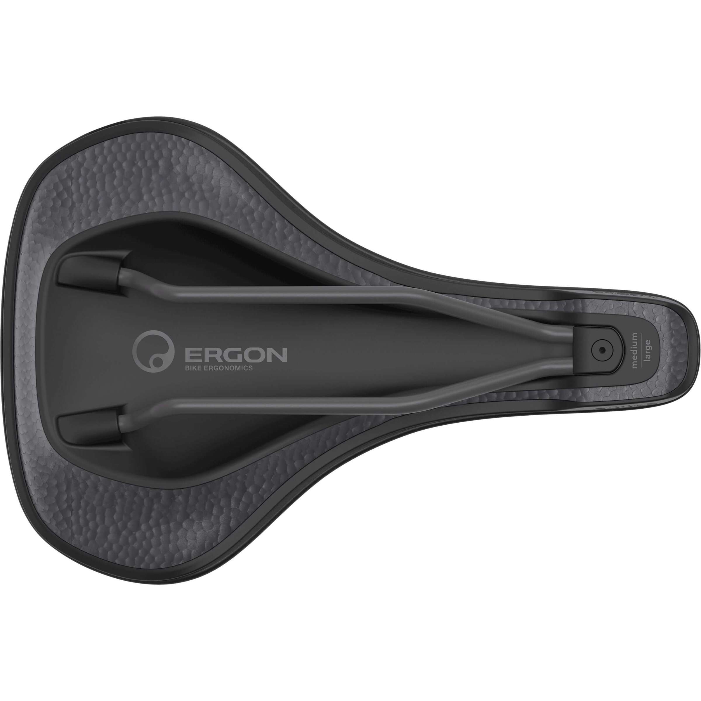 Ergon zadel ST Core Evo Men ML zwart grijs
