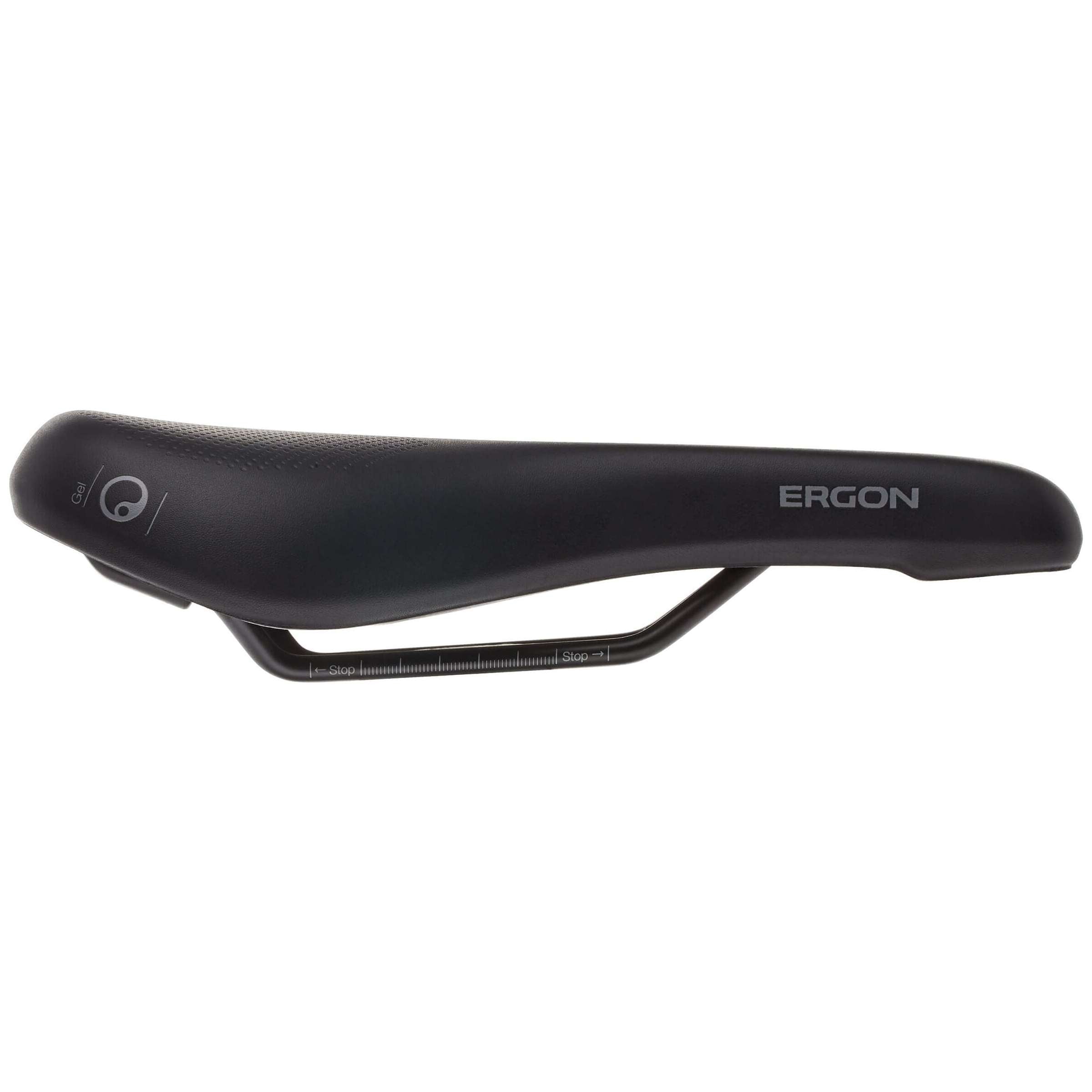 Ergon zadel ST gel heren S M zwart