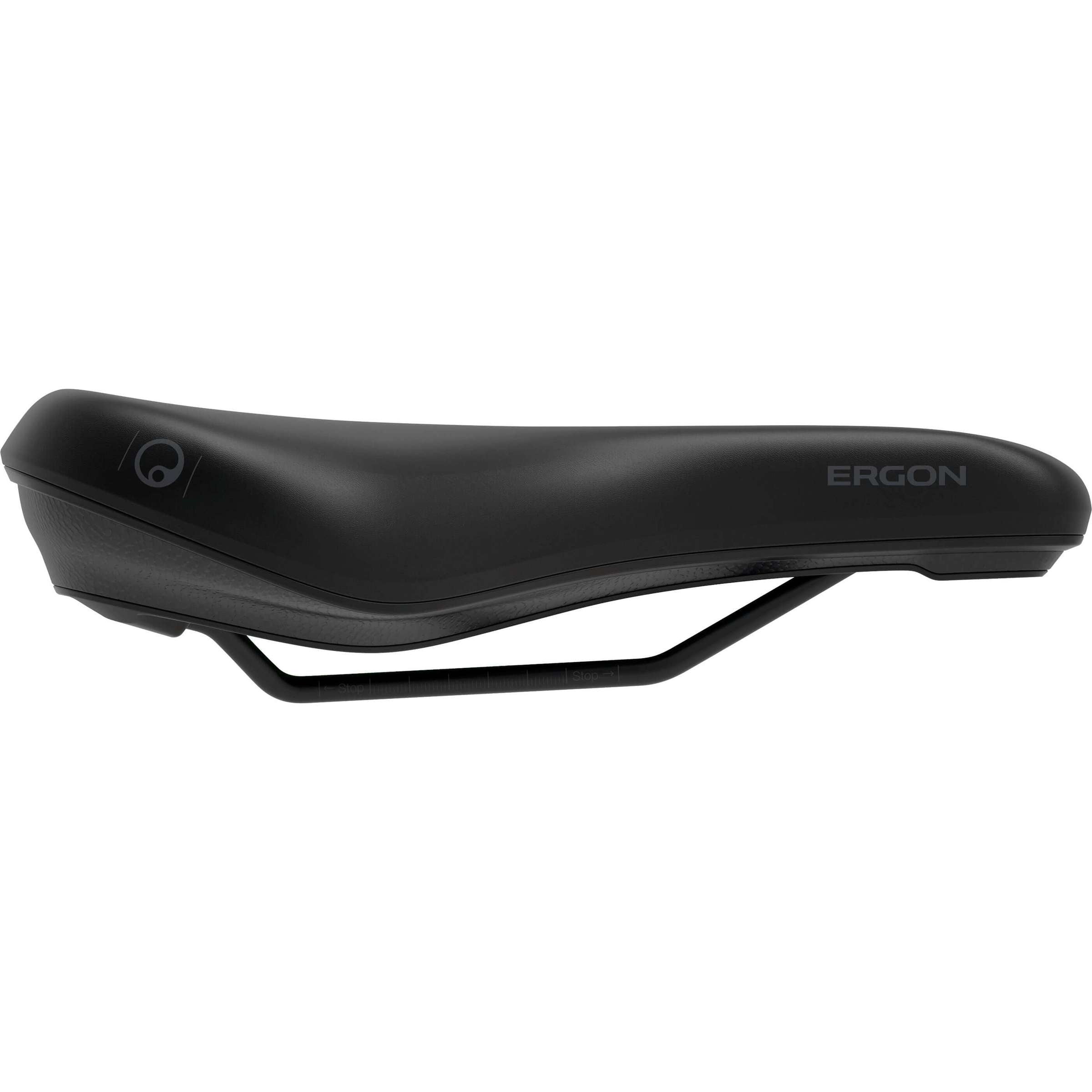 Ergon zadel SC Core dames SM zwart