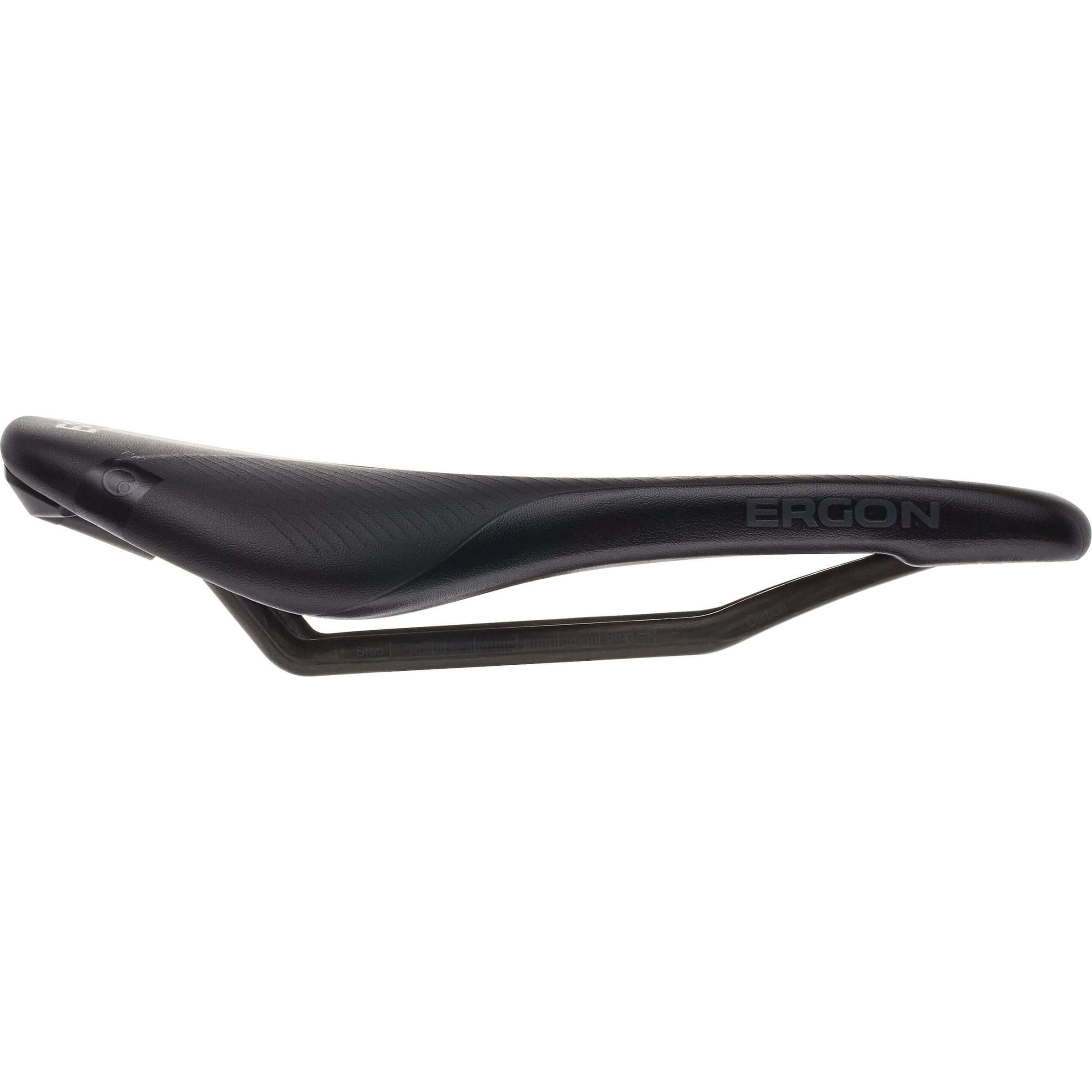 Ergon zadel SR Pro Carbon dames ML zwart