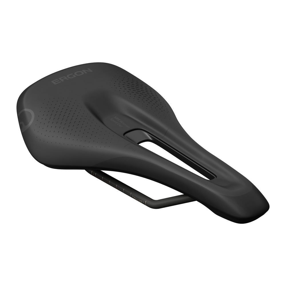 Ergon zadel srs sport gel dames s m zwart