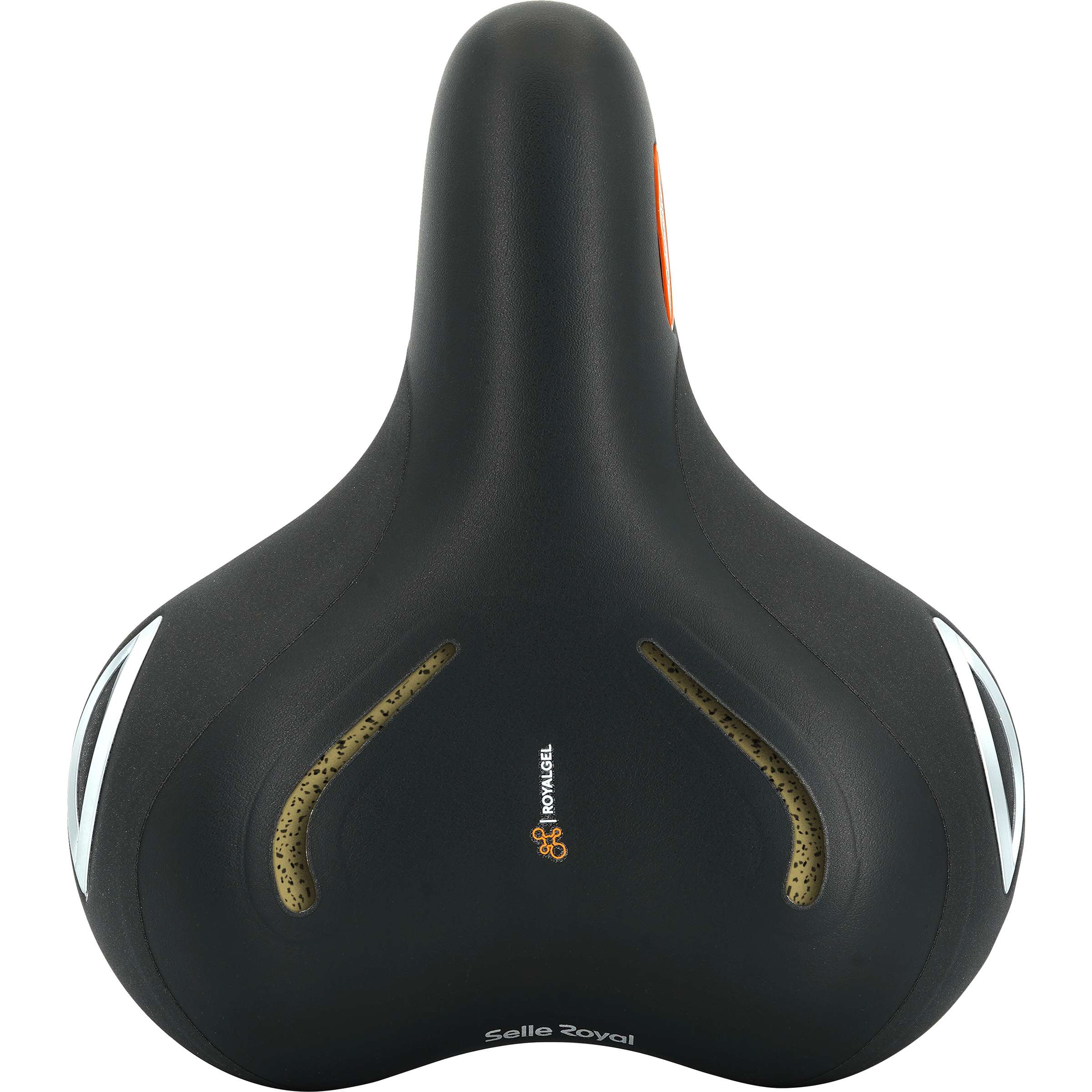 Selle royal zadel lookin relaxed zwart
