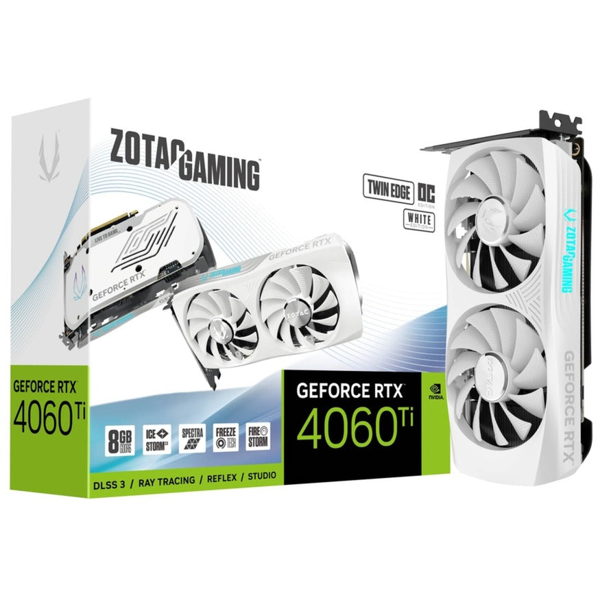 ZOTAC GeForce RTX 4060 Ti 8GB Twin OC Witte Editie