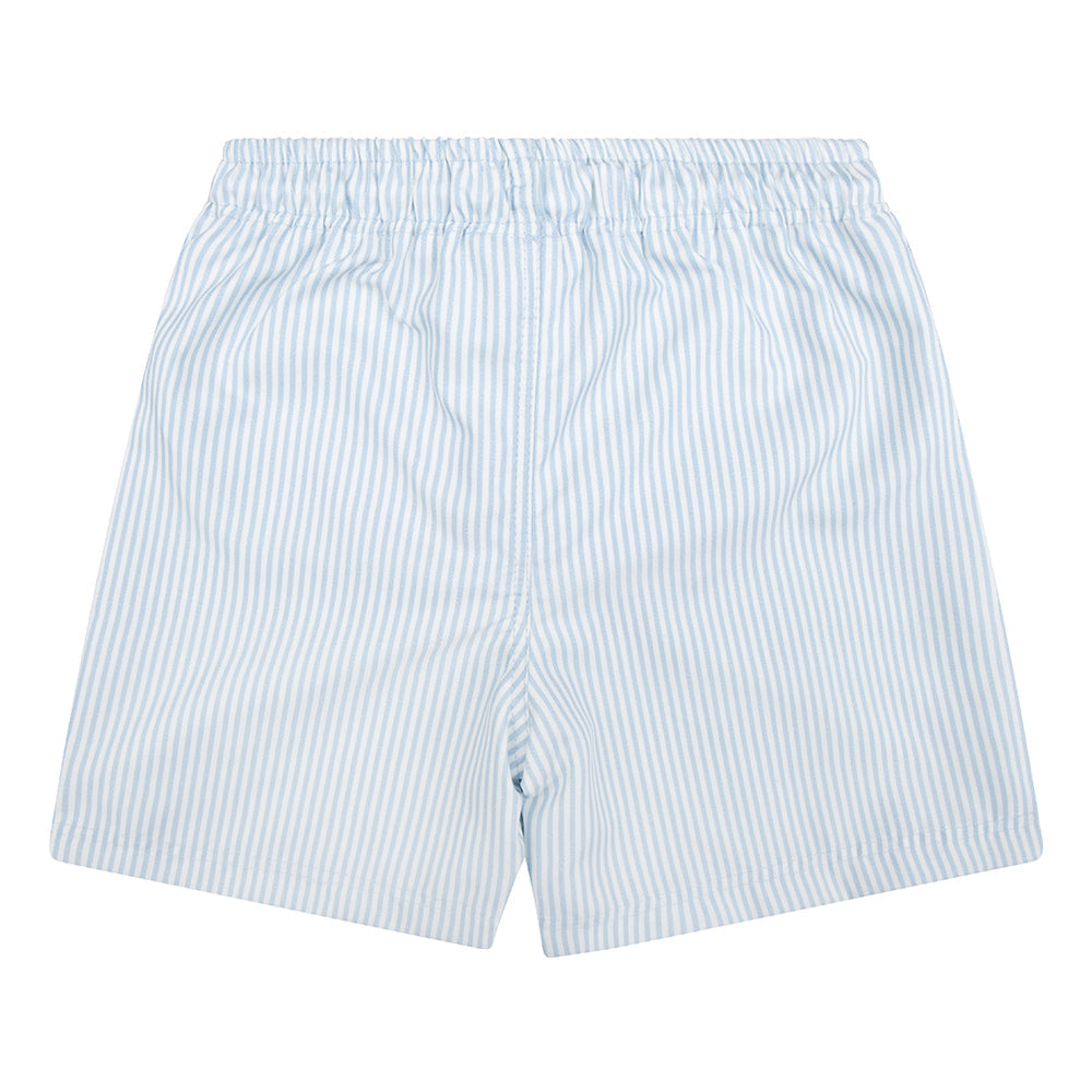 Blauwe strepen | blauw witte uv zwembroek jongens mannen