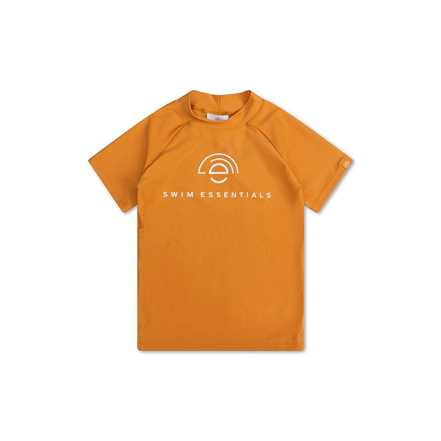 Zeester | oranje uv-zwemshirt met korte mouwen