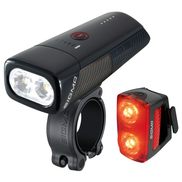 Verlichtingset Sigma Buster 1100 USB + Buster RL 150 Flitser USB