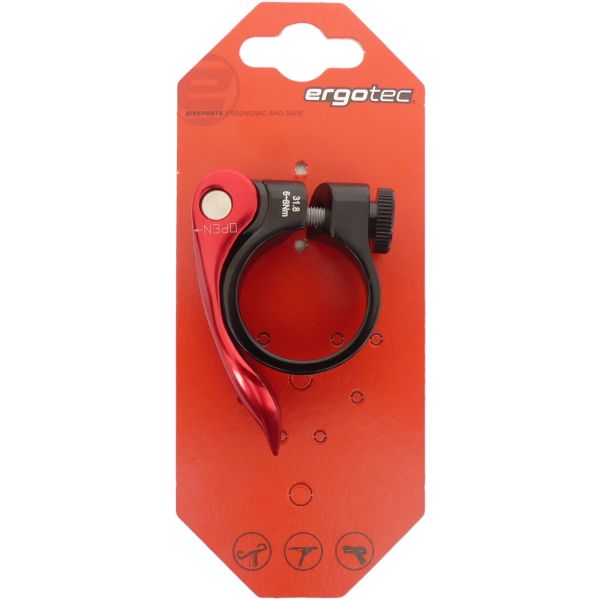 Zadelpenklem SCQ-0100 ø31,8 aluminium met