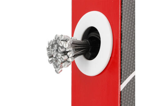 Trivio - doos 50 stuks binnenkabels shift lengte=2 250mm 7×7 draads rvs slick ø1,1mm met n-nippel ø4×4