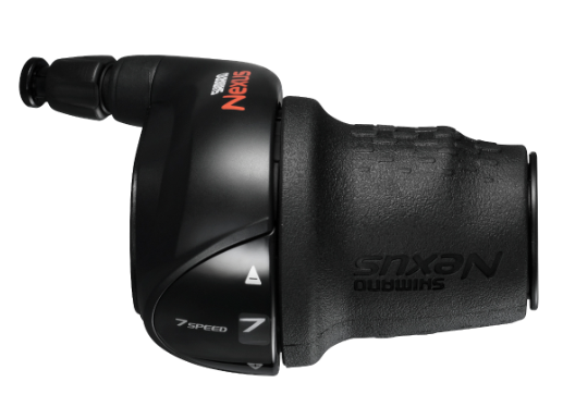 Shimano sl-c3000-7 nexus 7 gripshift versnellingsschakelaar 1800 mm zwart