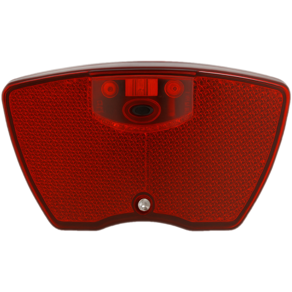Feu arrière Carrier Edge City - 3 LED -80mm- avec piles (sur carte)