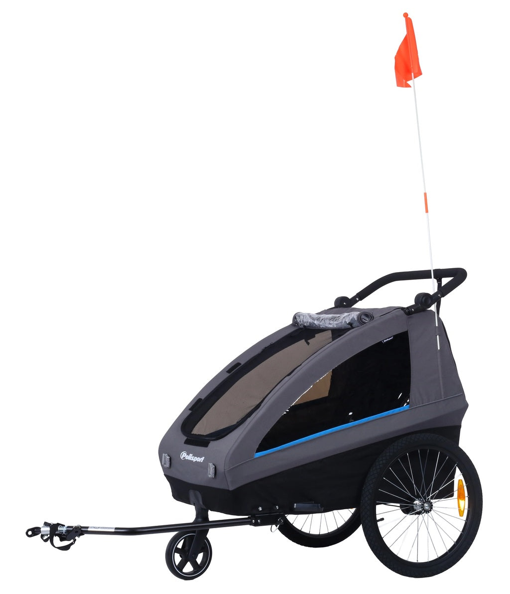 Polisport kids trailer trailer stroller bl gr