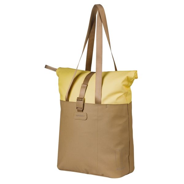 Basil b.v. fietsshopper basil vive mik 15-20l 11 x 29 x 34 cm - zand geel