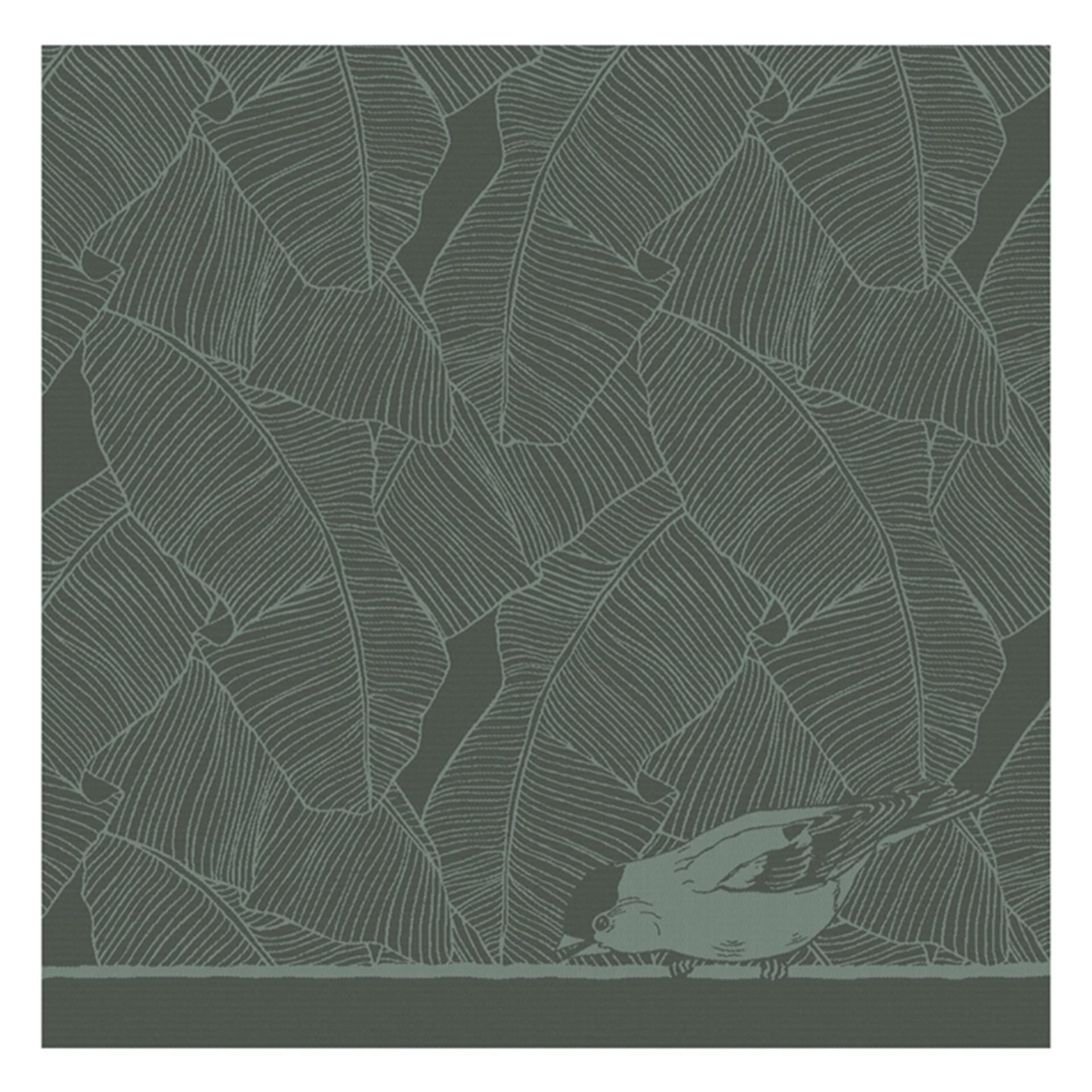 Ddddd theedoek birdy 60x65cm green per 6 stuks