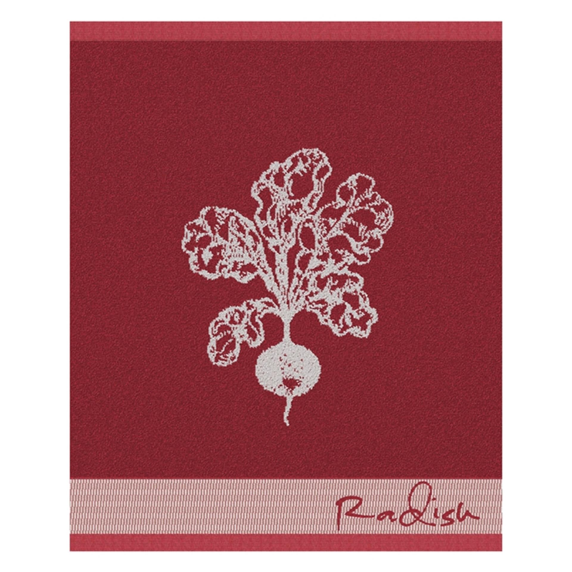 Ddddd keukendoek radish rood 6st