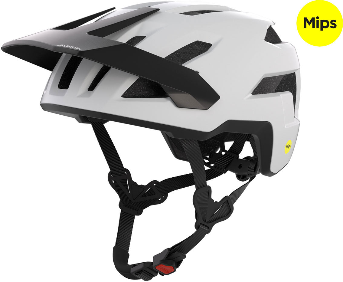Alpina sports mtb helm taunus mips 52-56 mat wit