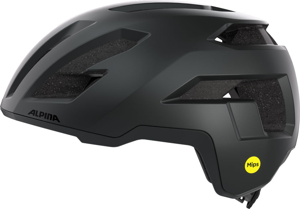 Alpina sports tour helm taunus gravel mips 52-56 mat zwart