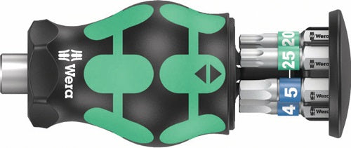 Wera Kraftform Kompakt Stubby Magazin 3, 6-delig