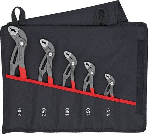 Knipex 00 19 55 s5 waterpomptangenset werkplaats 5-delig