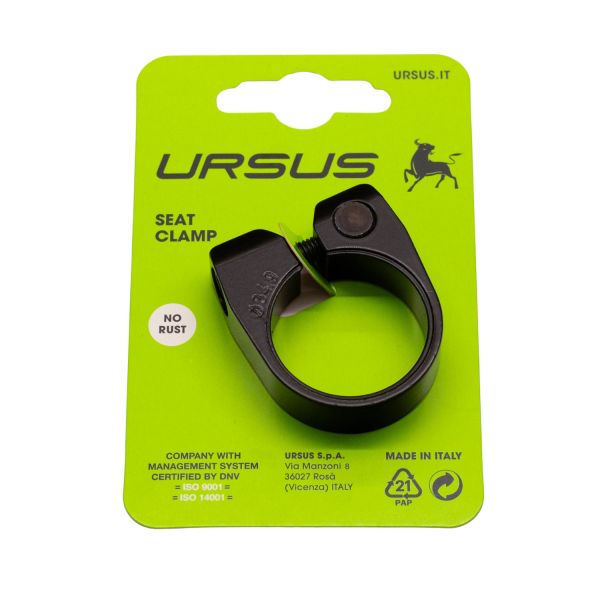 Ursus seatpost clamp ø34.9 mm aluminum - black