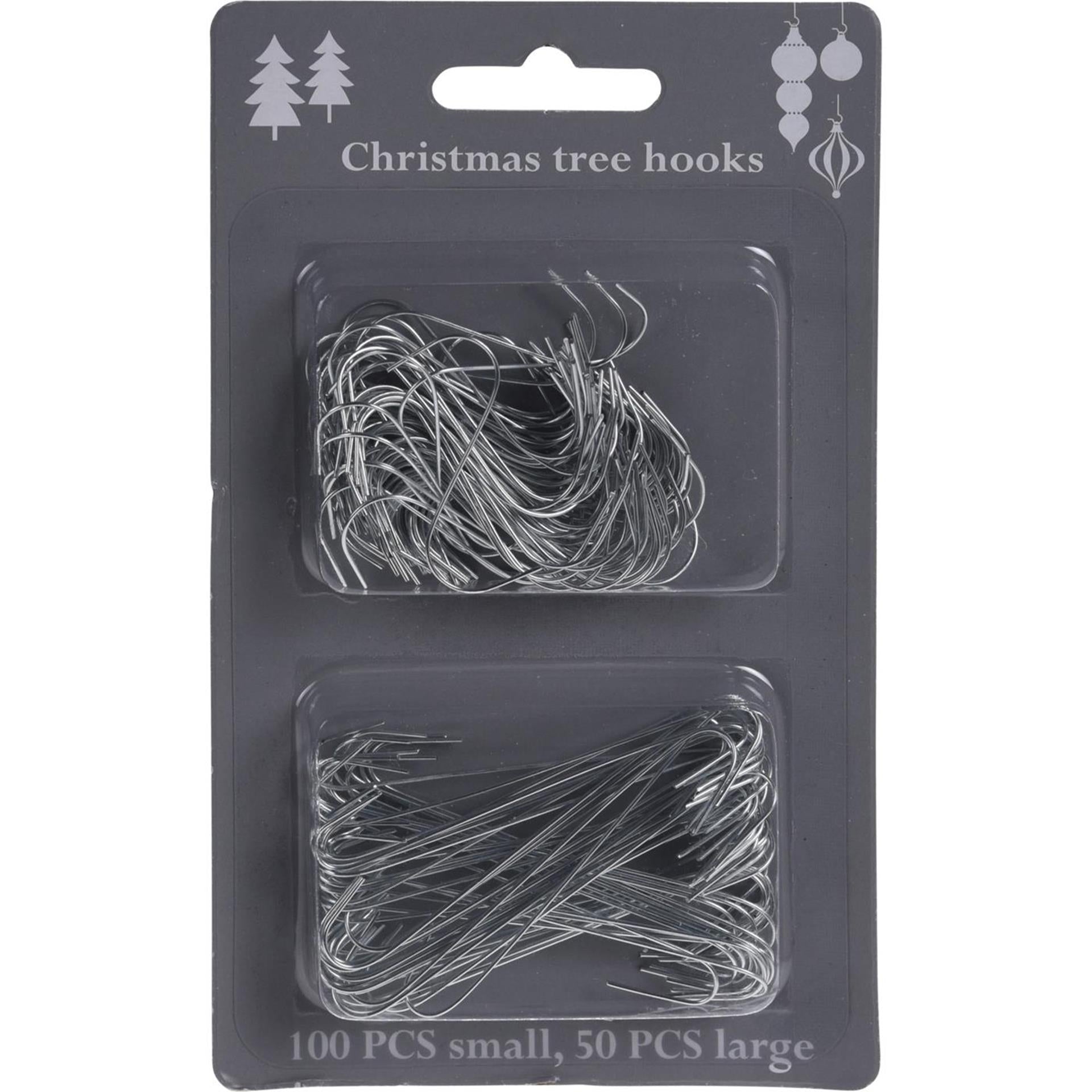 Kerstboomhaakjes 150st doos a 24 sets