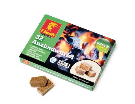 Boomex aanmaakblokjes - hout was - 32 stuks