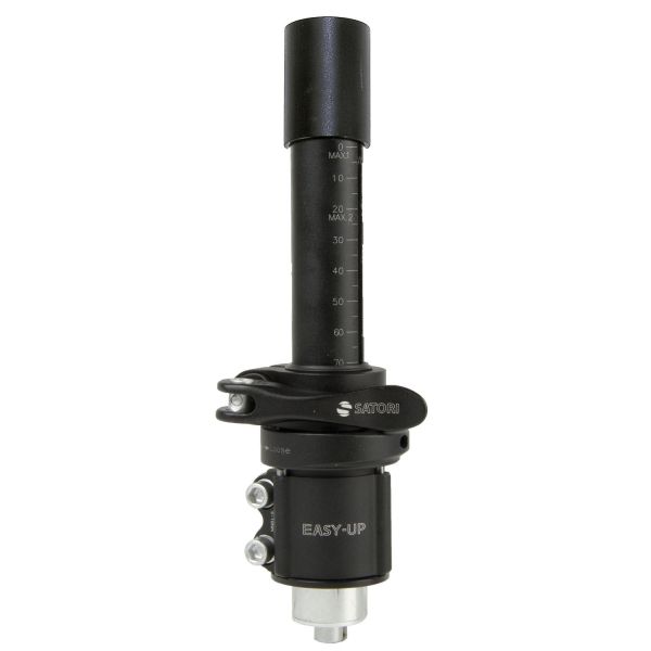 Adaptateur de hauteur Easy Up 25,4 205 28,6 mm noir mat