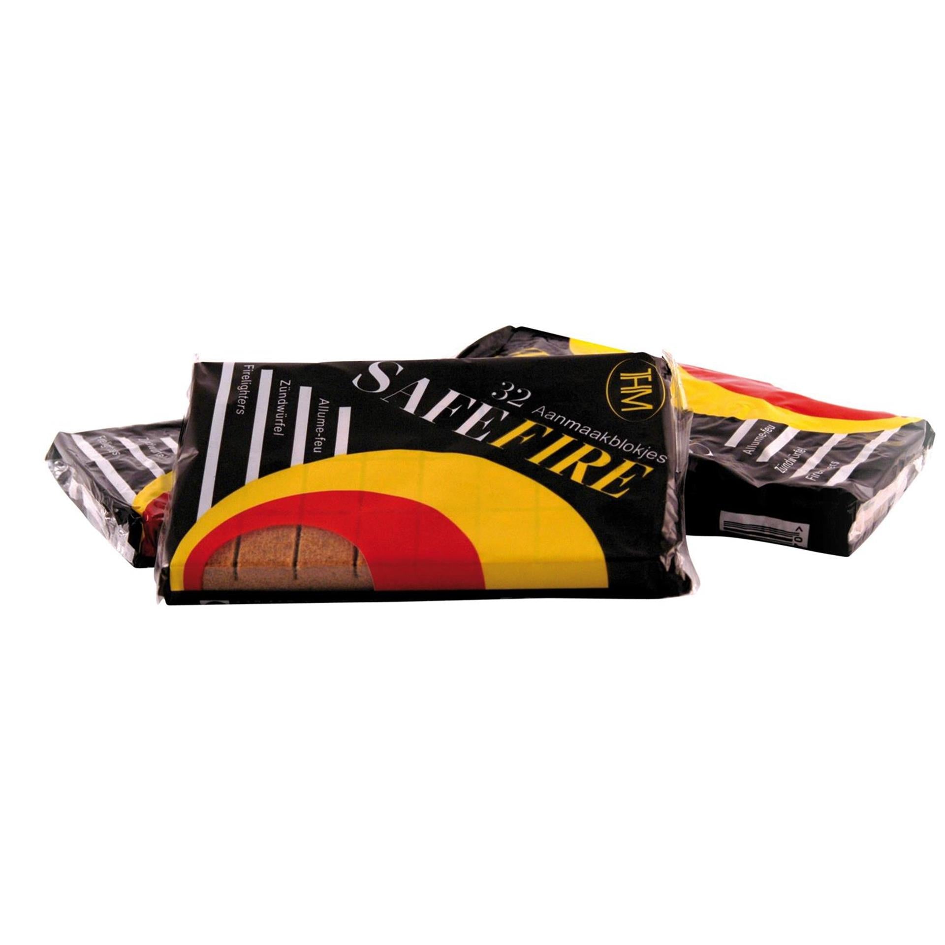 Thm aanmaakblokjes bruin 14mm pak a 32st