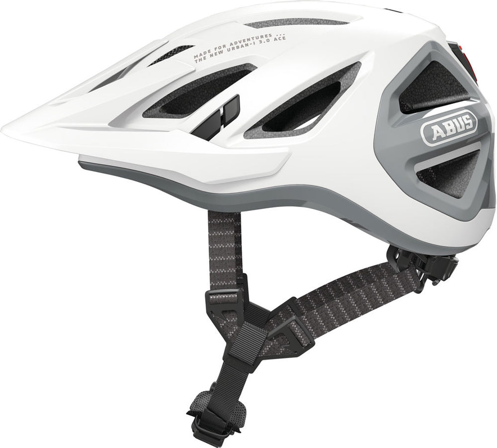 Abus helm Urban-I 3.0 ACE polar Wit M 52-58cm