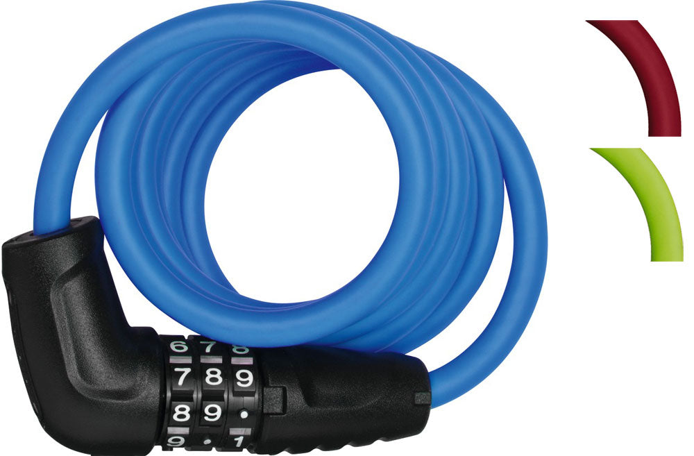 Abus star 4508c 150 spiral cable lock