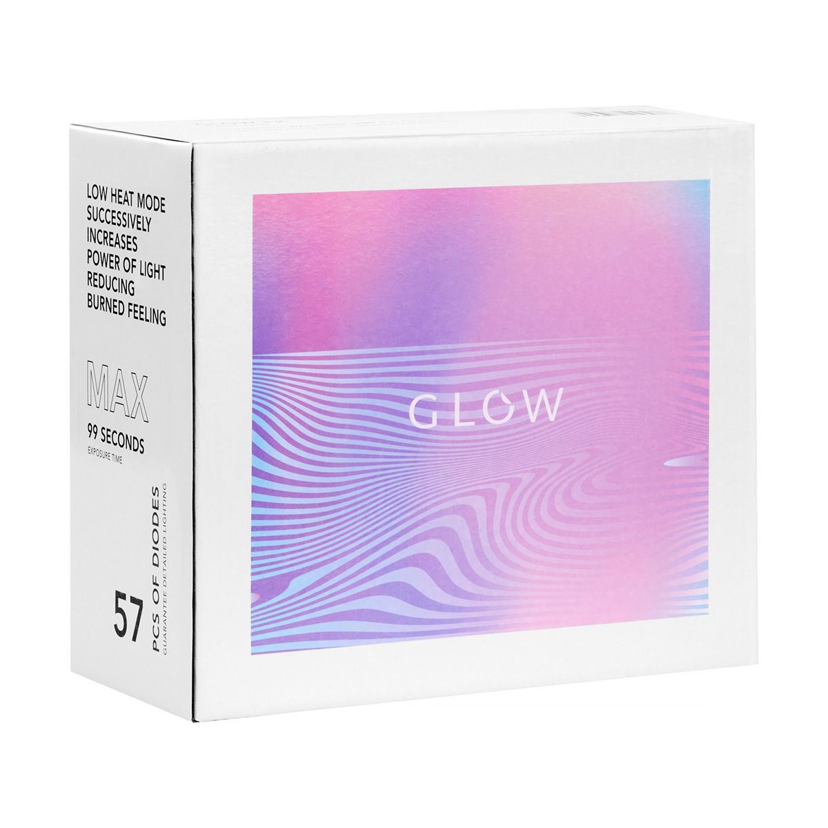 Glow f2 rc uv led lamp dual 220w metallic roze oranje