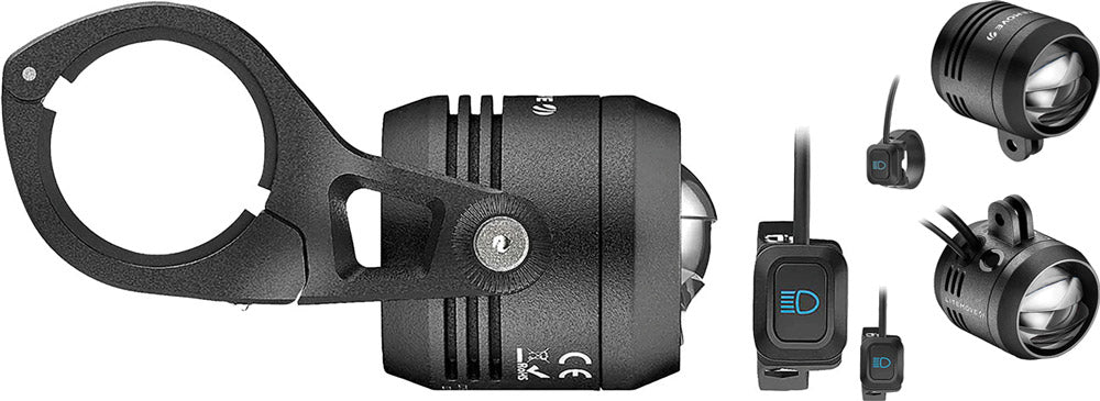 Litemove ac-210 e-bike front light | lenkerhalter rechts (31,8-35mm)